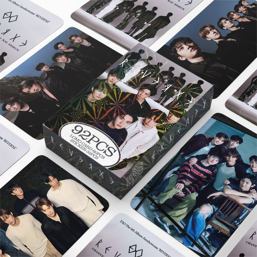 Photography Portfolio - In-stock 92 EXO small cards, new