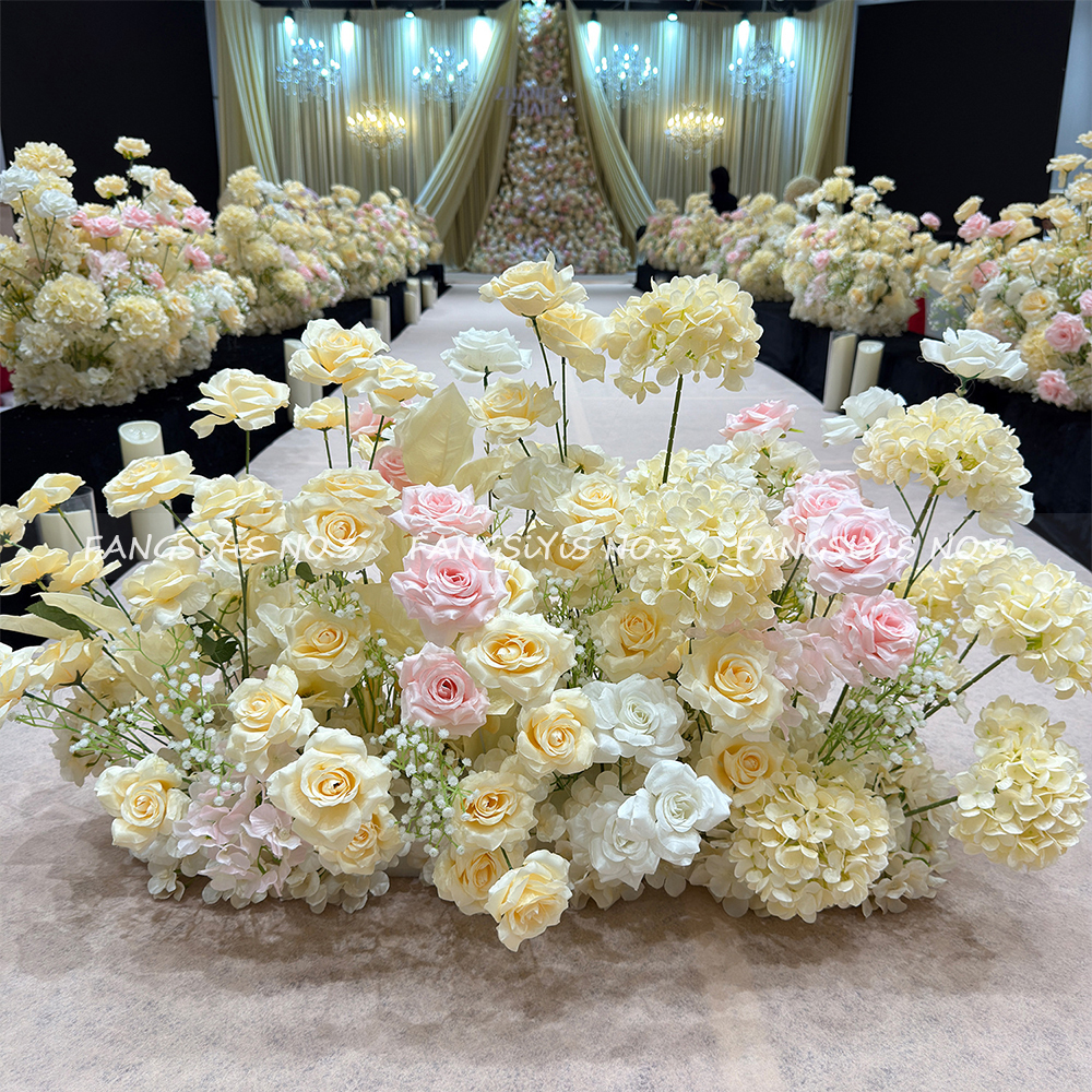 Photography Graduation - Luxury Champagne Pink Rose Artificial Flower