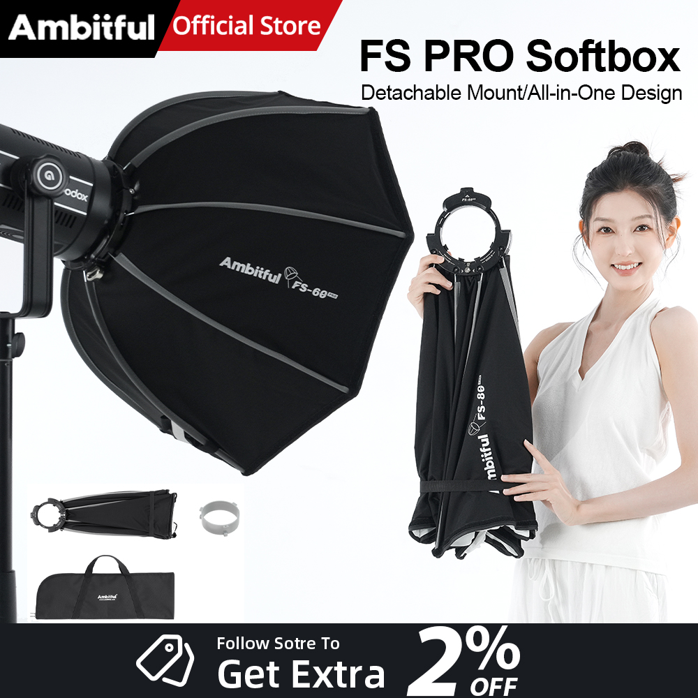 Photography Kit Pro - AMBITFUL FS40Pro FS60Pro Quick-Install Bowens Mount