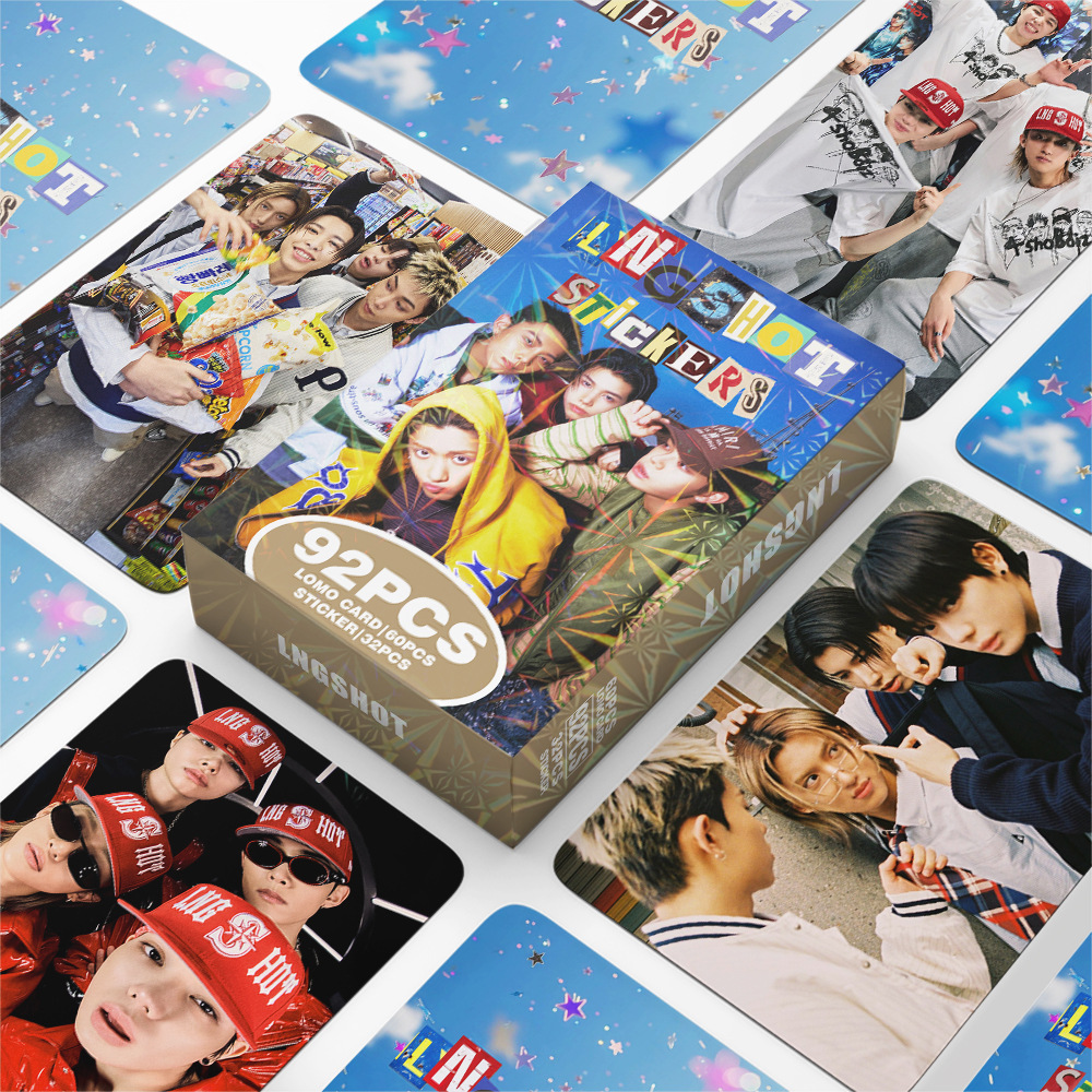 Photography Portfolio - 127pcs LNGSHOT New Album Photocards Stickers