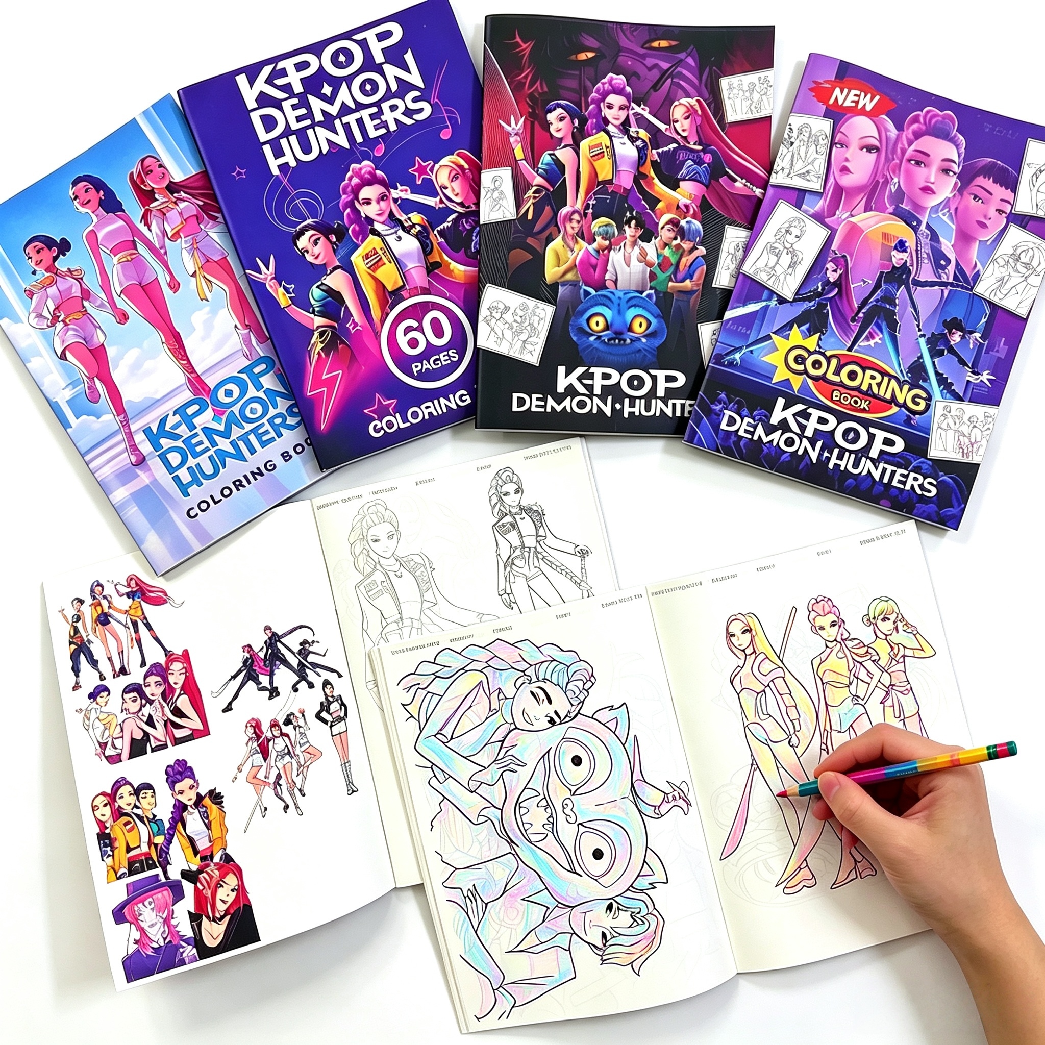 Photography Of Book - Anime Coloring Book for Kids Adults