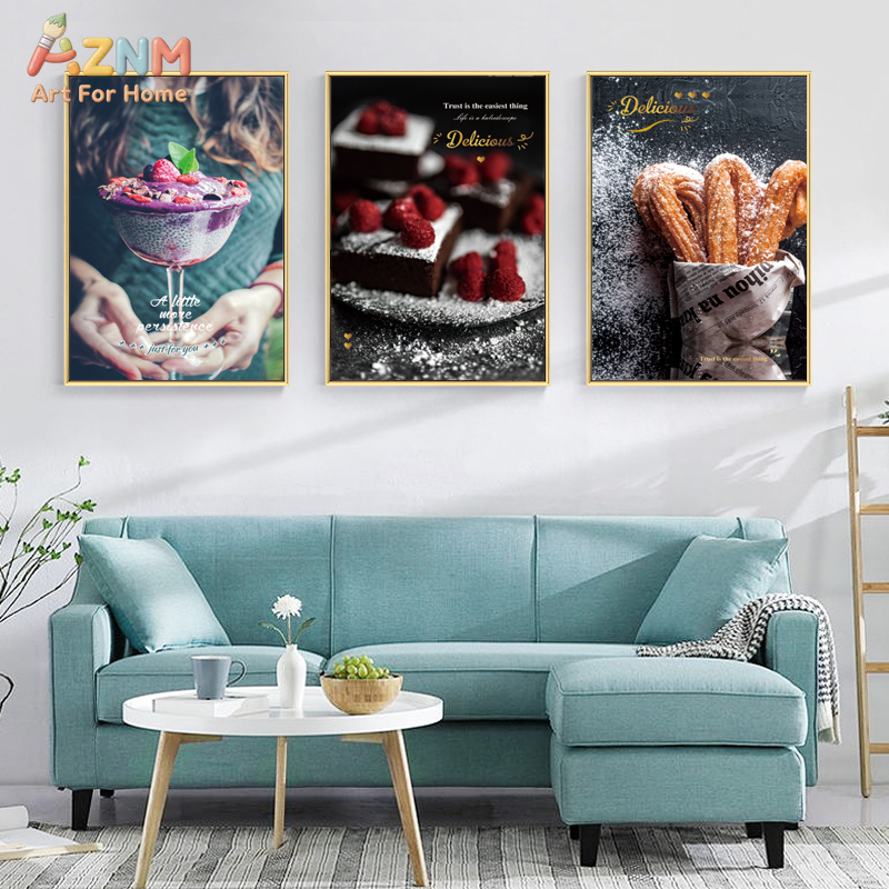 AZNM 3PCS Delicious Dessert Ca - Photography Quotes reseña y precio