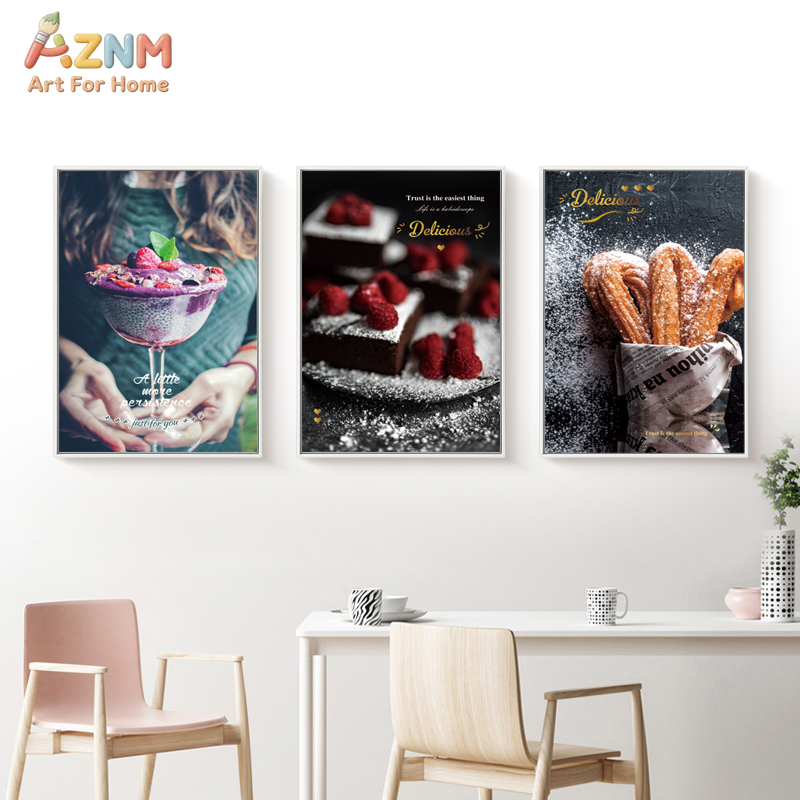 AZNM 3PCS Delicious Dessert Ca - Photography Quotes reseña y precio