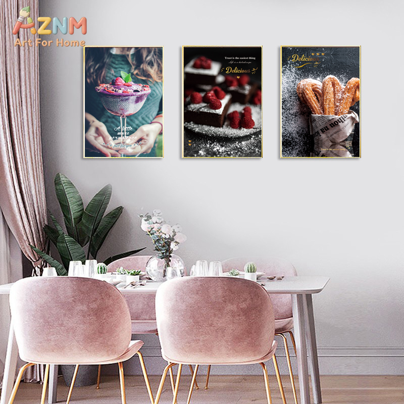 AZNM 3PCS Delicious Dessert Ca - Photography Quotes reseña y precio