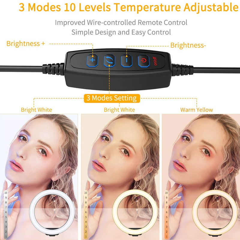 16/26/33cm Selfie Ring Light P - Photography Kit Pro reseña y precio