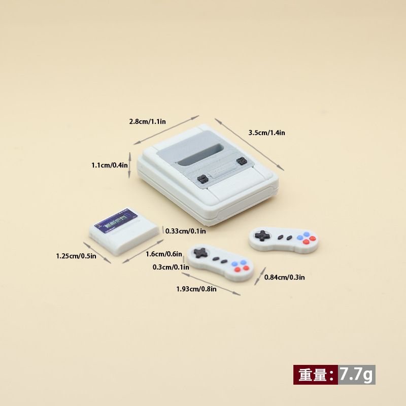 1set Dollhouse Mini Retro Game - Photography Game reseña y precio