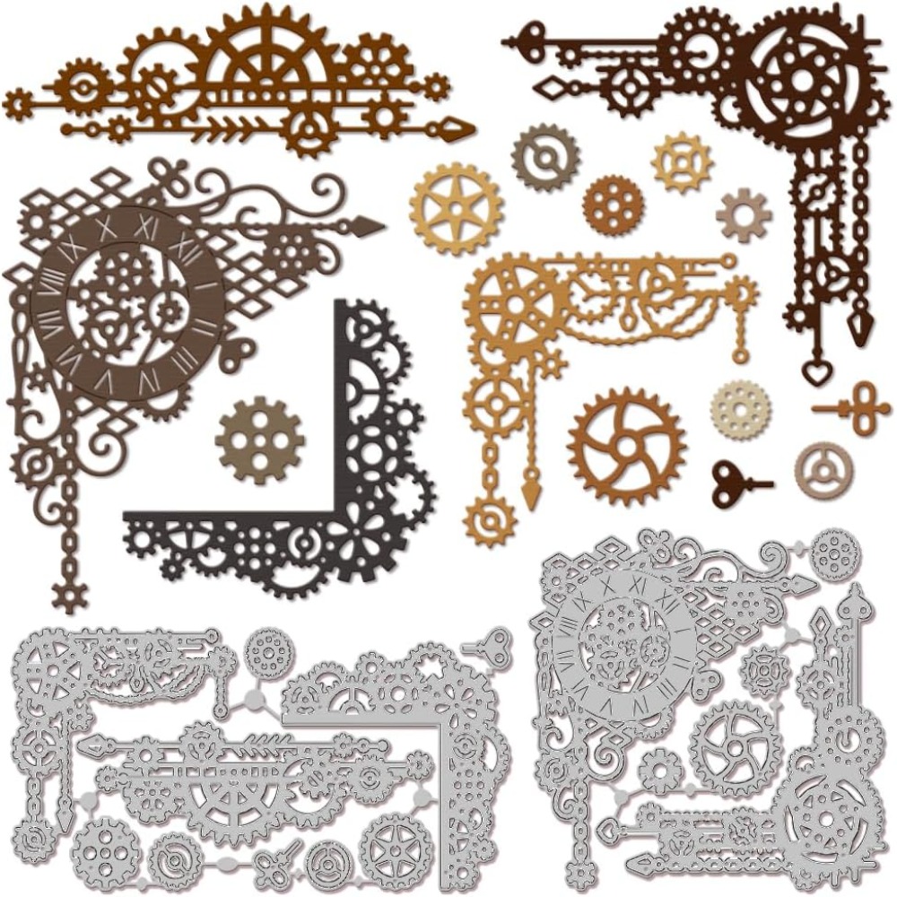 Steampunk Frame Cutting Dies f - Photography Angles reseña y precio