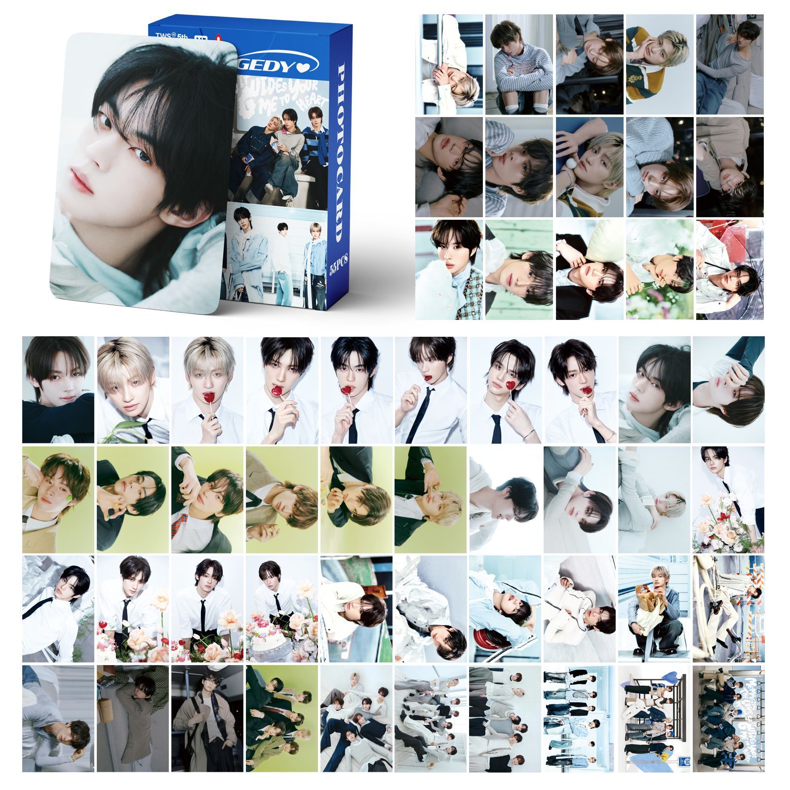 55pcs TWS New Album NO TRAGEDY - Photography Portfolio reseña y precio