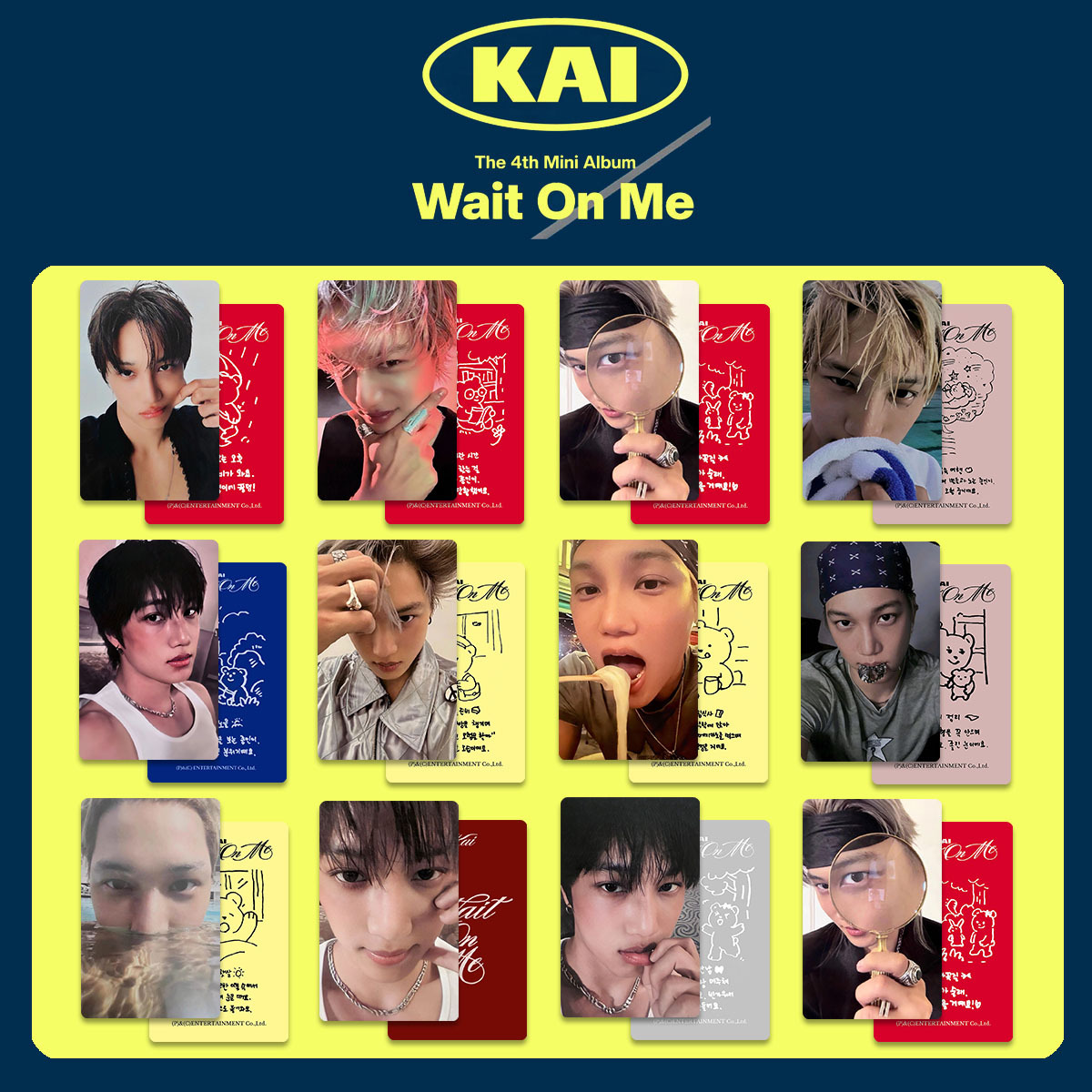 5/6Pcs/Set KAI Idol Boy Solo N - Photography Portfolio reseña y precio