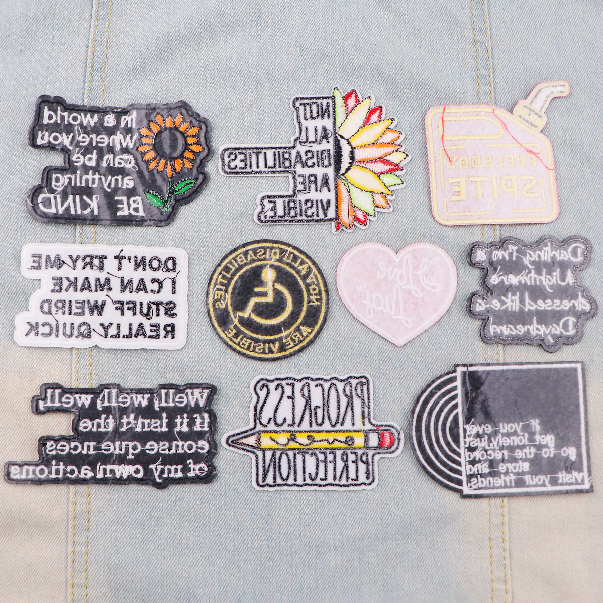 Motivational Phrase Patch Sunf - Photography Quotes reseña y precio