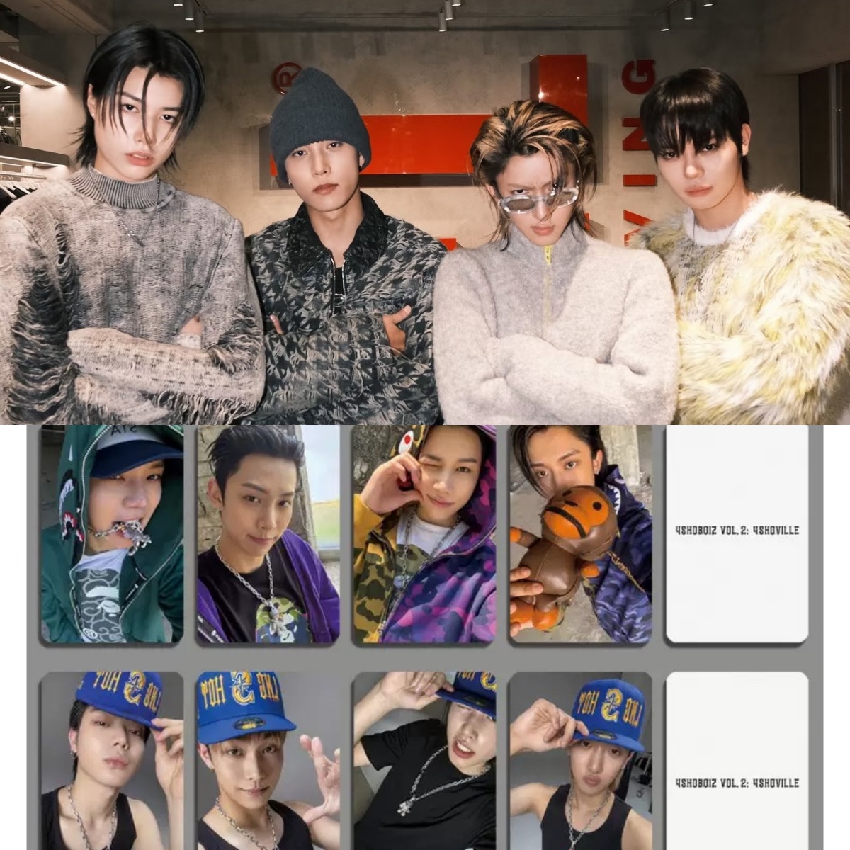 4PCS Kpop Hot Boy Group LNGSHO - Photography Portfolio reseña y precio