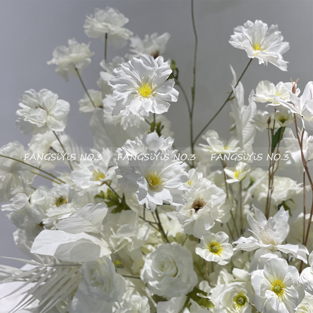 100/50CM Artificial White Rose - Photography Graduation reseña y precio