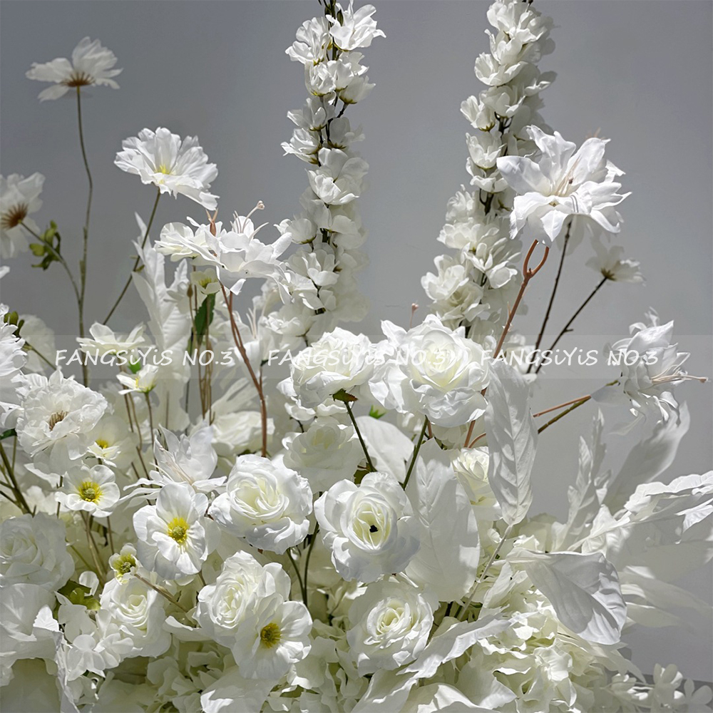 100/50CM Artificial White Rose - Photography Graduation reseña y precio