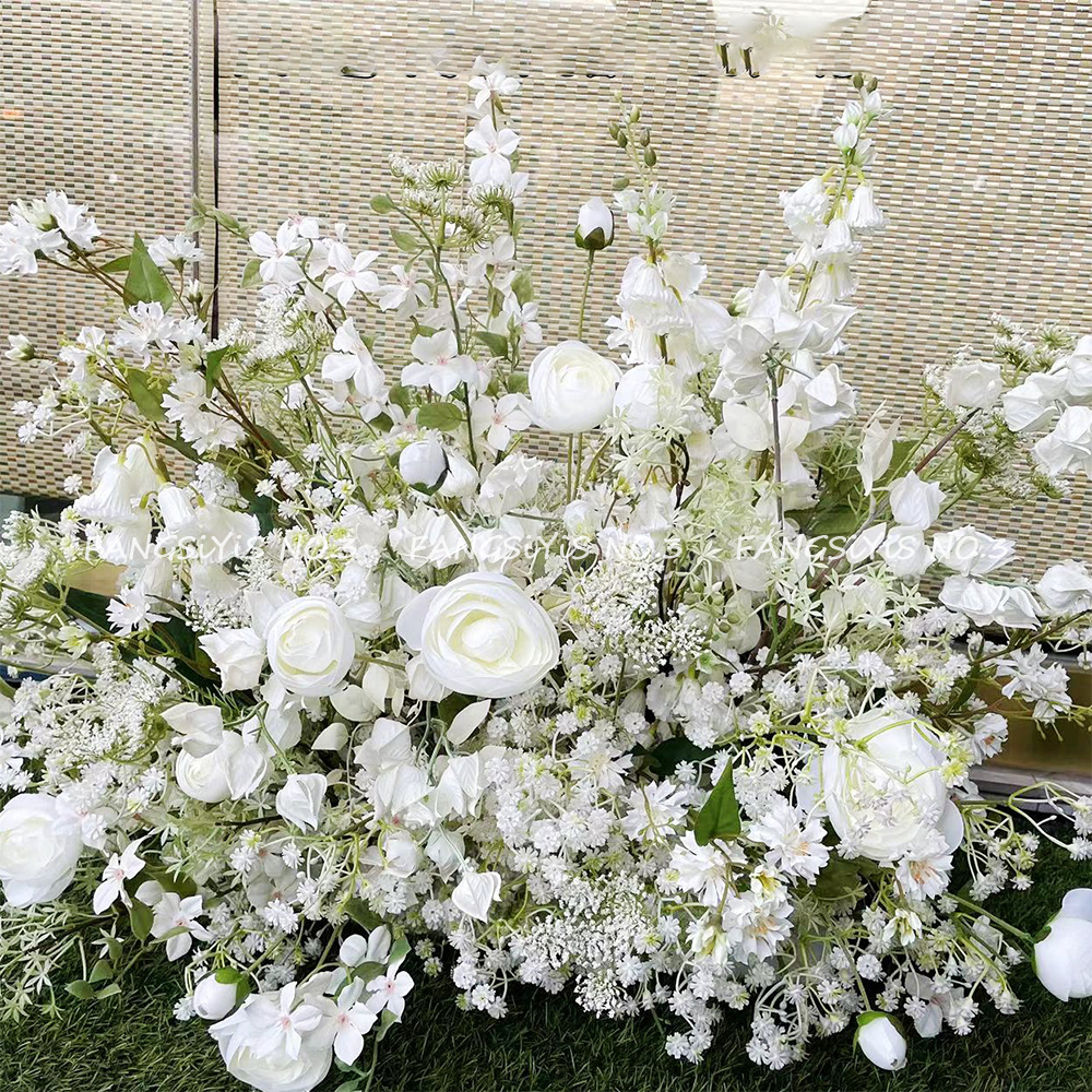 100/50CM Artificial White Rose - Photography Graduation reseña y precio