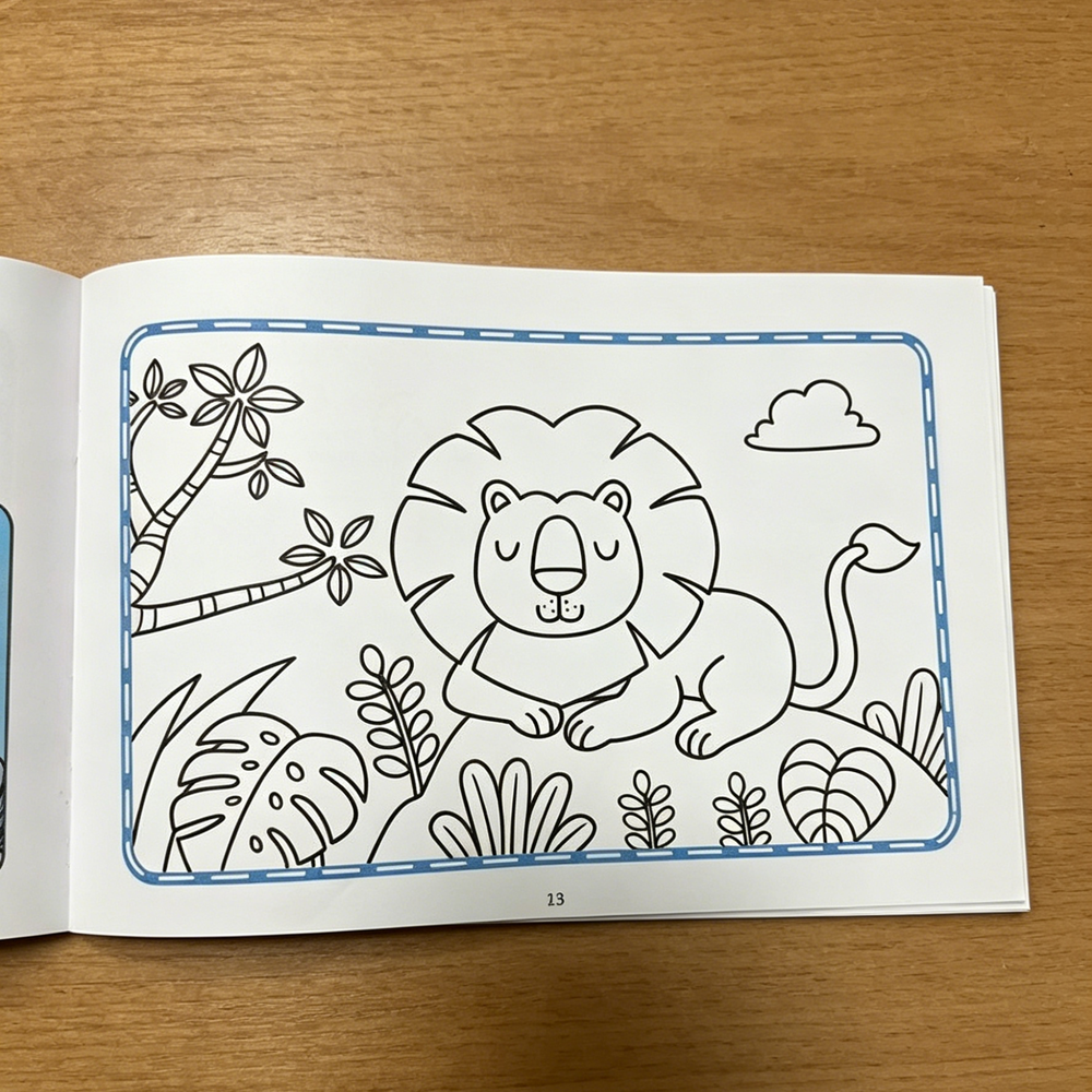Children's Animal Coloring Boo - Photography Of Book reseña y precio