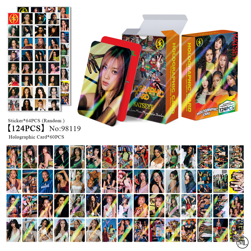92Pcs/Set Kpop Idol KATSEYE Ne - Photography Portfolio reseña y precio