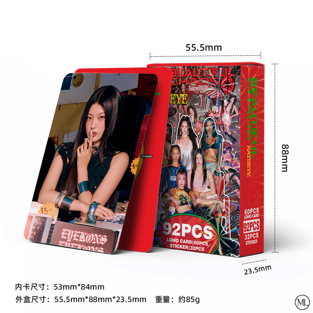 92Pcs/Set Kpop Idol KATSEYE Ne - Photography Portfolio reseña y precio