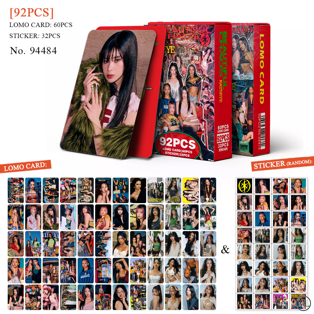 92Pcs/Set Kpop Idol KATSEYE Ne - Photography Portfolio reseña y precio