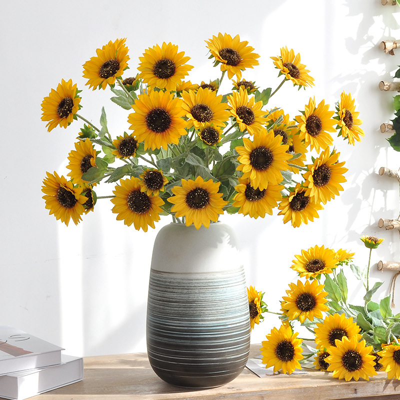 80CM Artificial Sunflower Larg - Photography Graduation reseña y precio