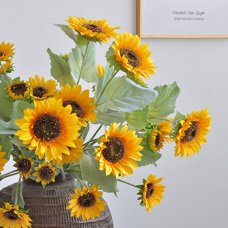 80CM Artificial Sunflower Larg - Photography Graduation reseña y precio