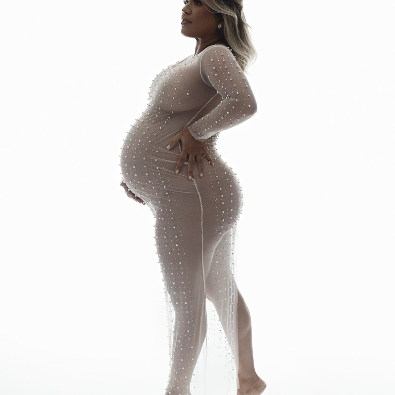 Sexy Black Maternity Photograp - Photography Club reseña y precio