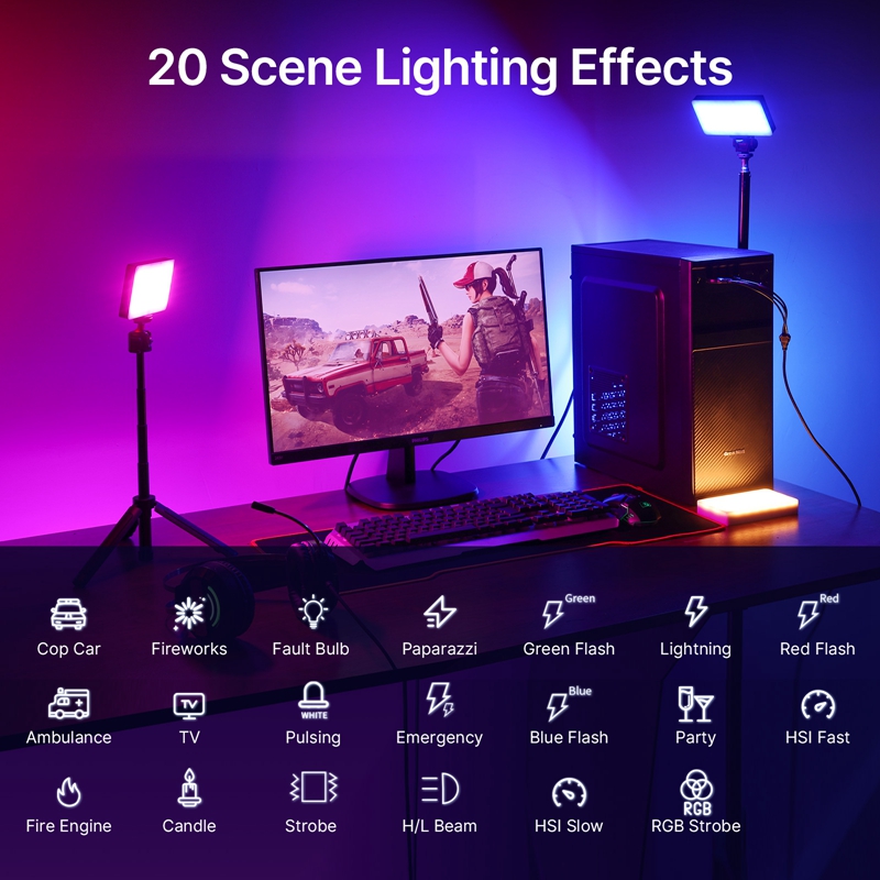 Ulanzi LT002 7 inch Pocket LED - Photography Umbrella Lights reseña y precio