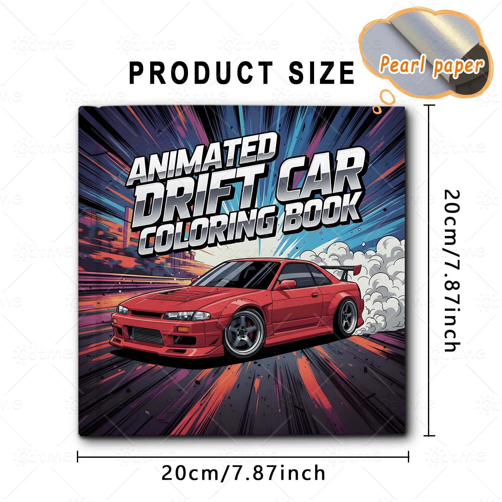 ANIMATED DRIFT CAR Bold-easy P - Photography Of Book reseña y precio