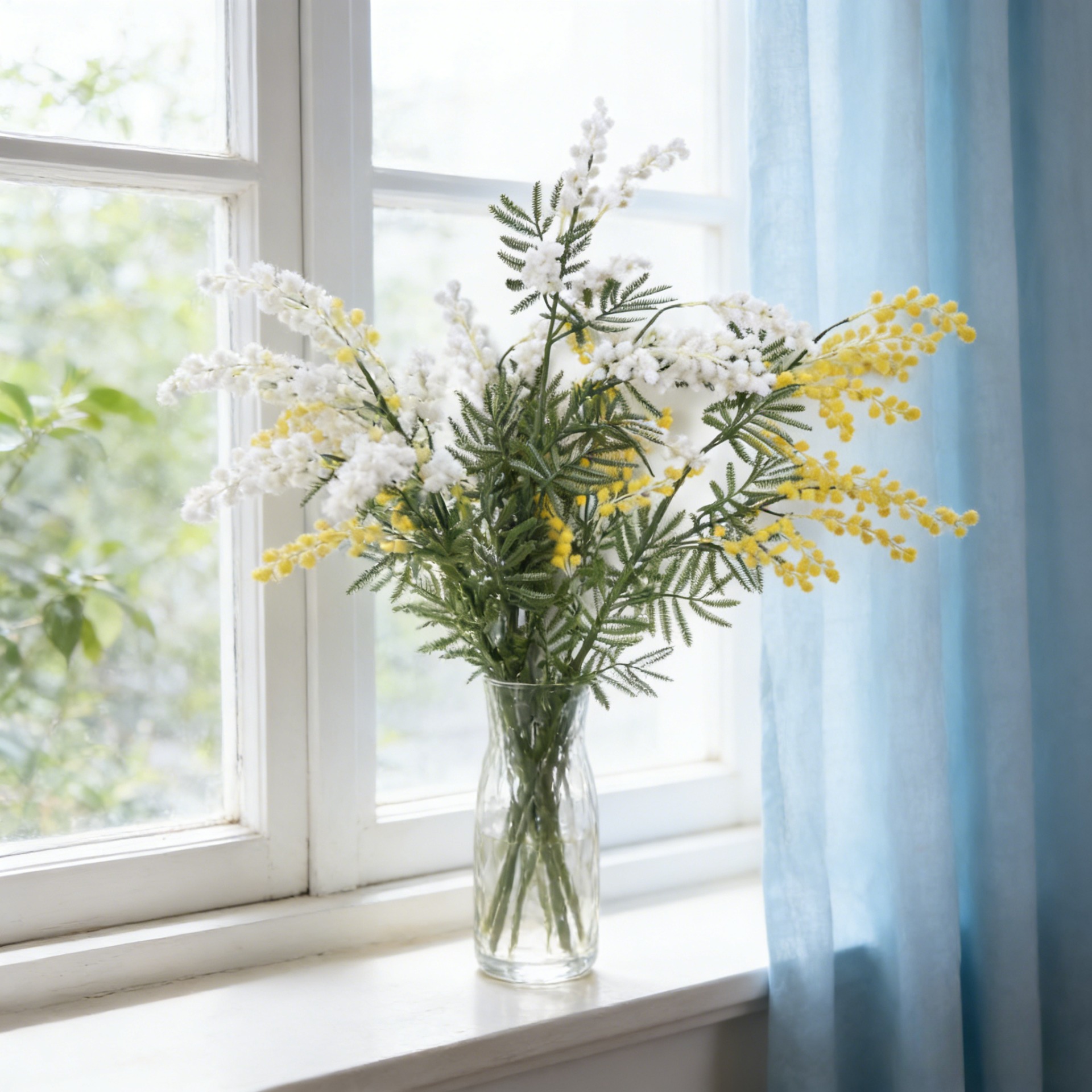 33.5 Inch Artificial Mimosa Br - Photography Graduation reseña y precio