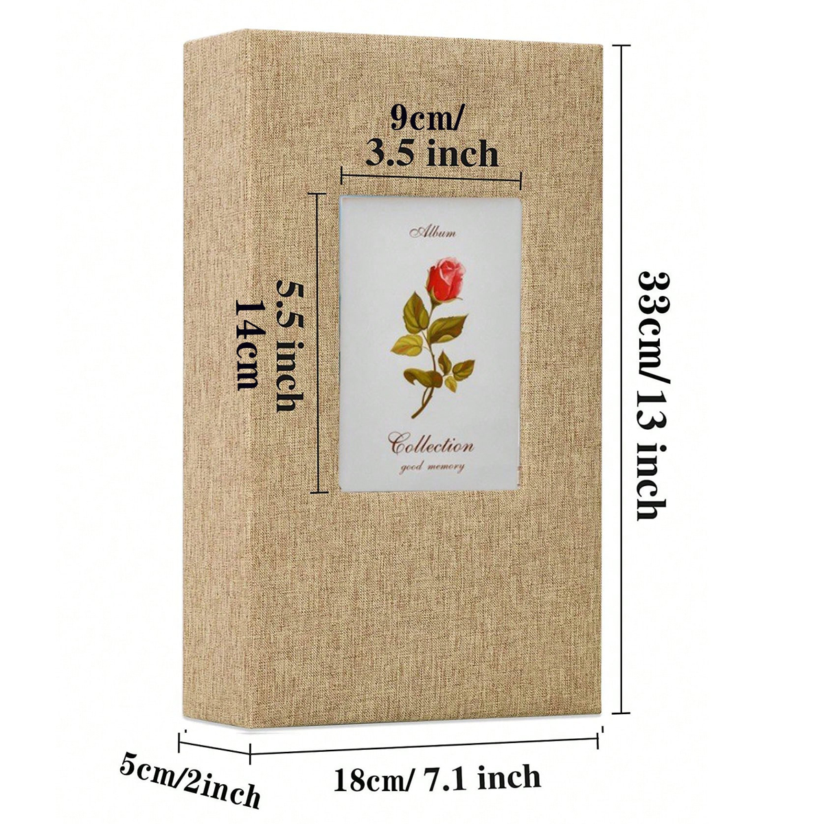 300 Pockets Linen Photo Album  - Photography Award reseña y precio
