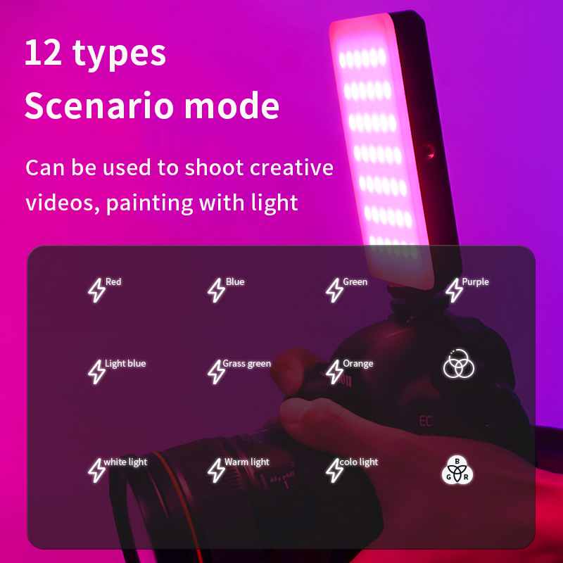 RGB Video Light Portable LED C - Photography Umbrella Lights reseña y precio