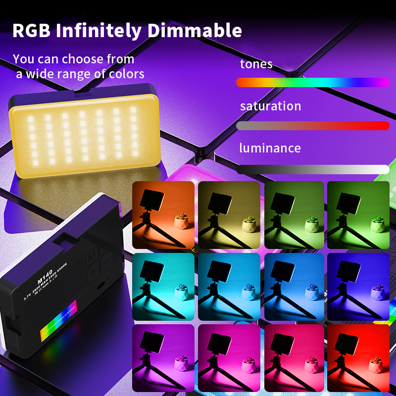 RGB Video Light Portable LED C - Photography Umbrella Lights reseña y precio