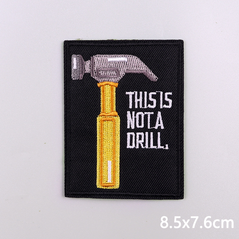 Humor Phrase Embroidery Patch  - Photography Quotes reseña y precio
