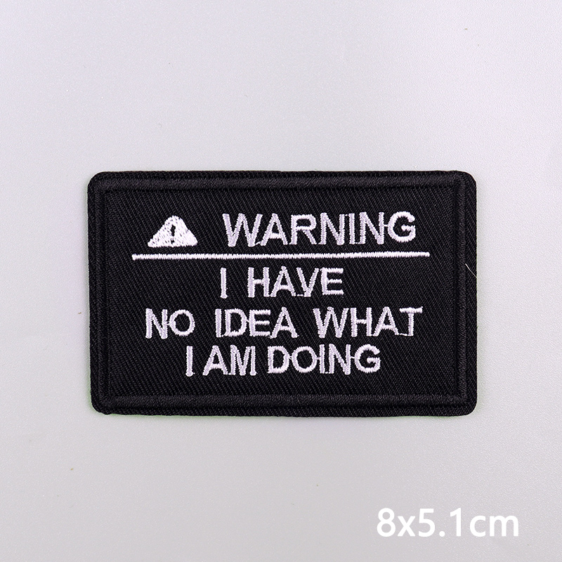 Humor Phrase Embroidery Patch  - Photography Quotes reseña y precio