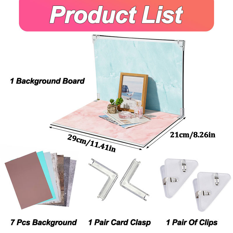 29x21cm Photography Backdrop B - Photography Hacks reseña y precio