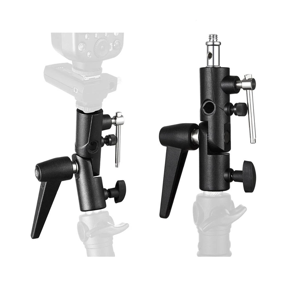 Flash Bracket Hot Shoe Umbrell - Photography Umbrella Lights reseña y precio