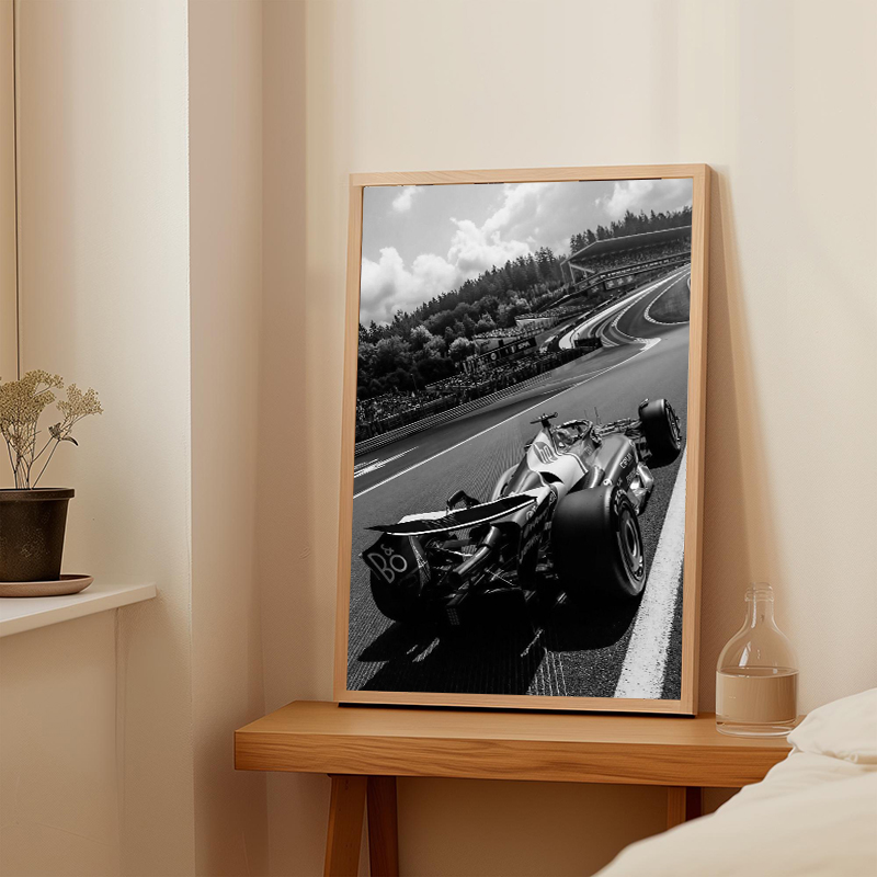 1pc frameless Black White Mona - Photography Quotes reseña y precio