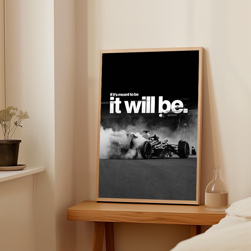 1pc frameless Black White Mona - Photography Quotes reseña y precio