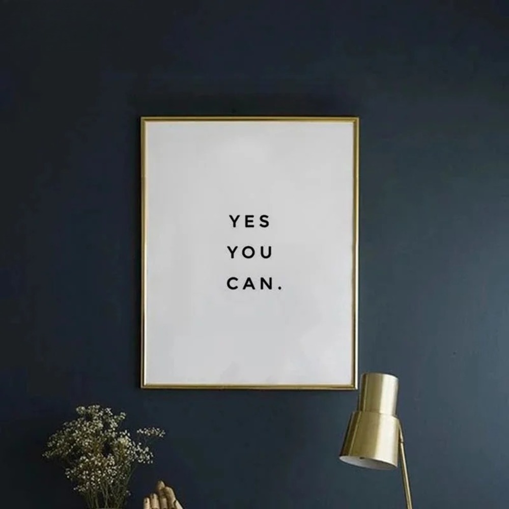 Yes You Can Motivational Phras - Photography Quotes reseña y precio