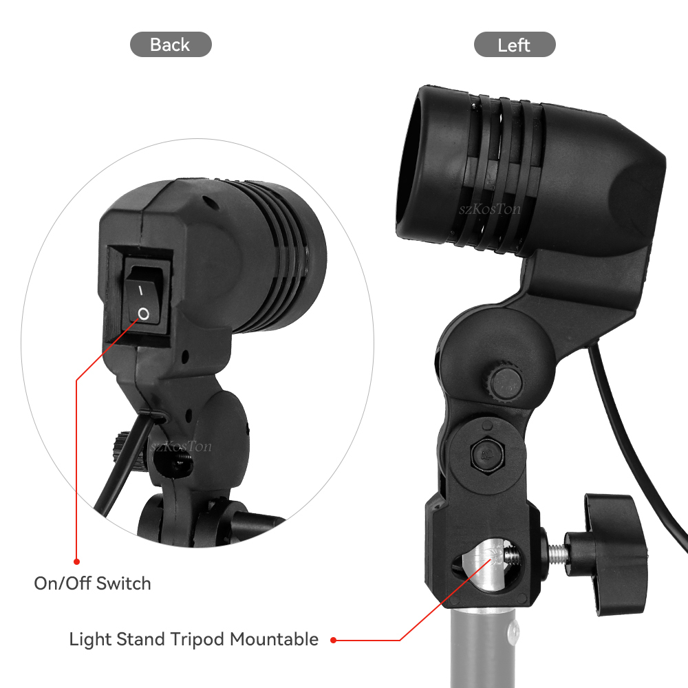 Single Head Bulb Holder E27 So - Photography Umbrella Lights reseña y precio