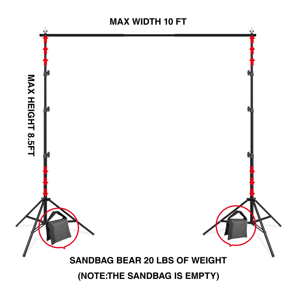Backdrop Stand Video Photo Vid - Photography Hacks reseña y precio