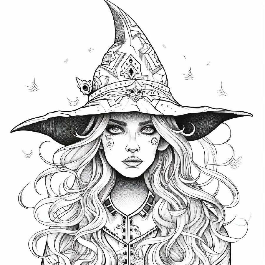 1pc  Witch Legend Coloring Boo - Photography Of Book reseña y precio