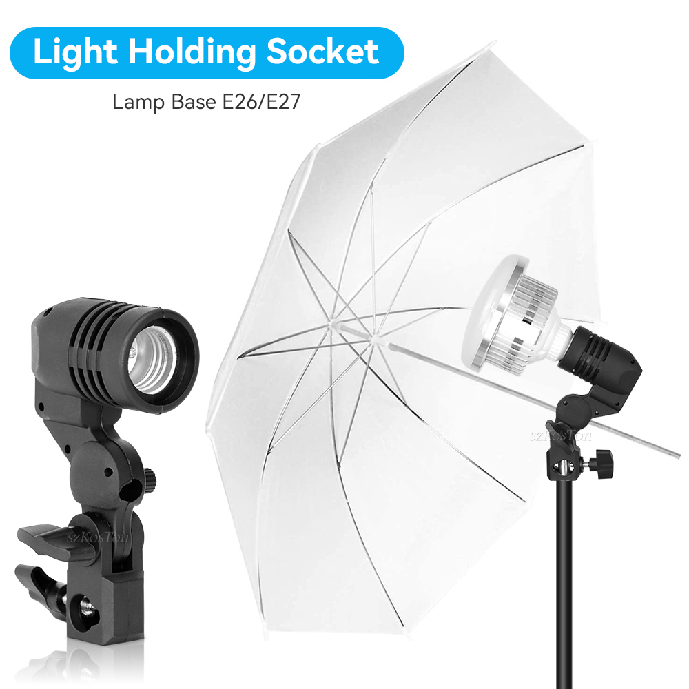2PCS/1PC E27 Single Head Bulb  - Photography Umbrella Lights reseña y precio