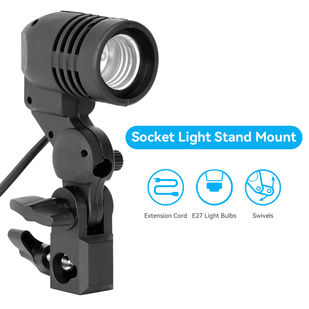 2PCS/1PC E27 Single Head Bulb  - Photography Umbrella Lights reseña y precio