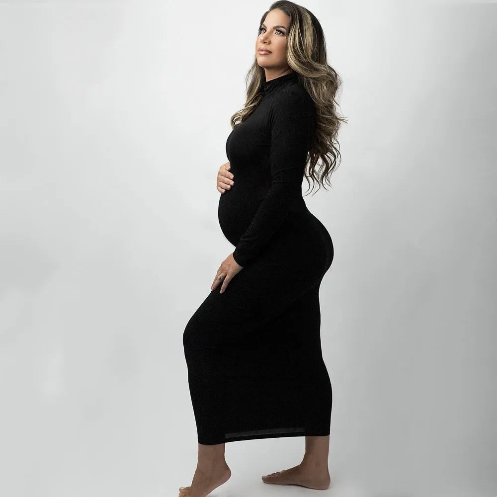 Black Skinny Dress Maternity P - Photography Club reseña y precio