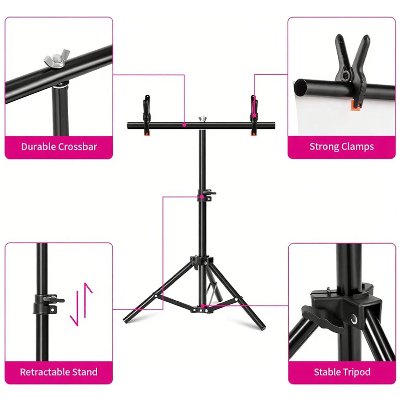 T-shaped Photography Backdrops - Photography Hacks reseña y precio