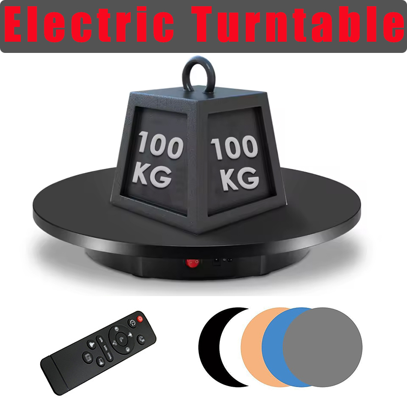 Heavy-Duty 100kg Electric Rota - Photography Angles reseña y precio