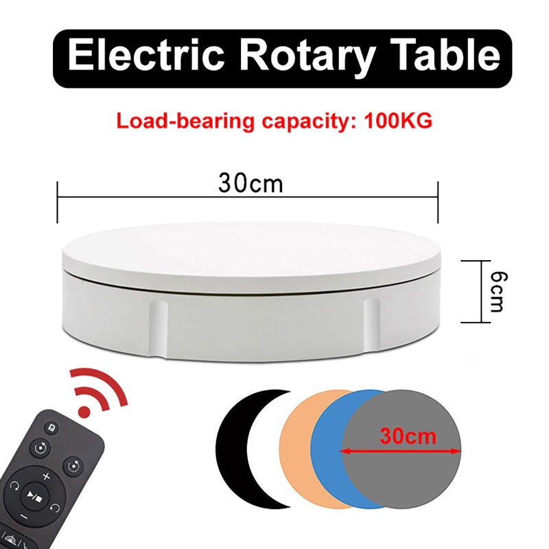 Heavy-Duty 100kg Electric Rota - Photography Angles reseña y precio