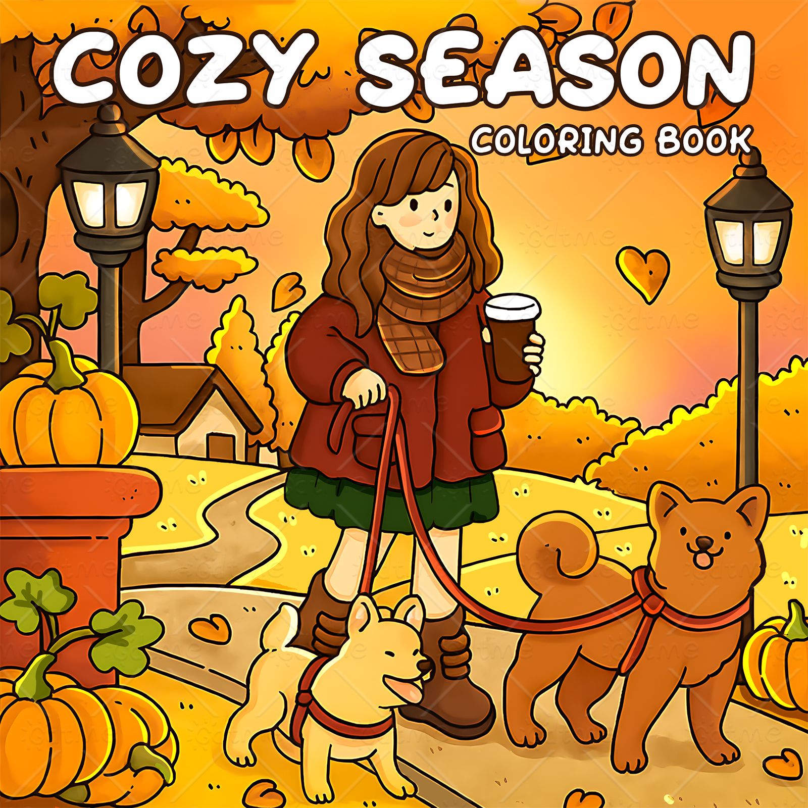 COZY SEASON Coloring Book for  - Photography Of Book reseña y precio