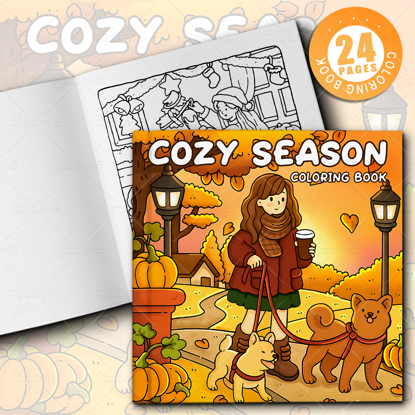 COZY SEASON Coloring Book for  - Photography Of Book reseña y precio