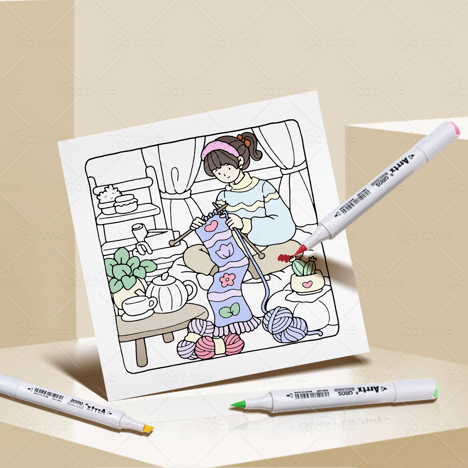 COZY SEASON Coloring Book for  - Photography Of Book reseña y precio